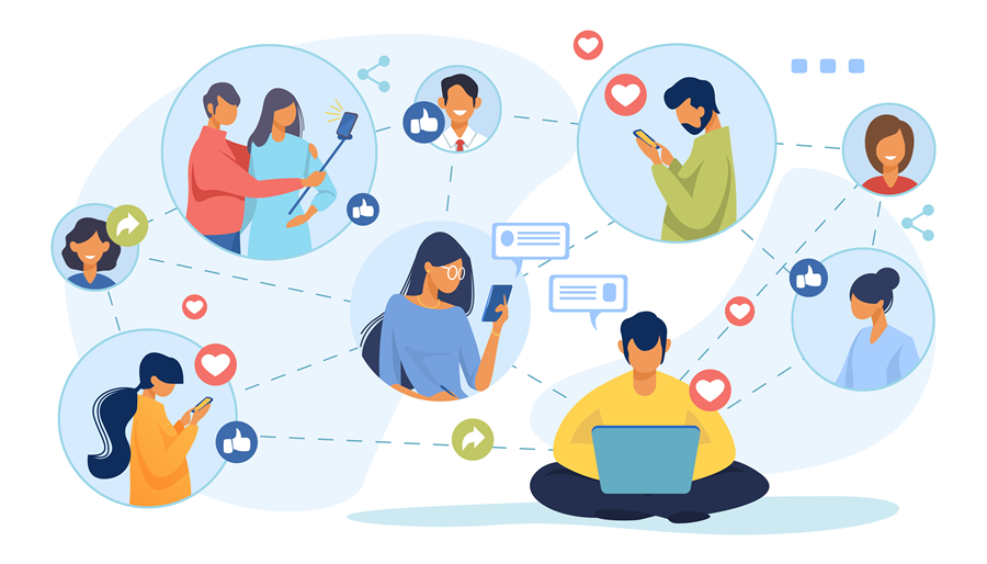 Imagen decorativa sobre la sociedad digital