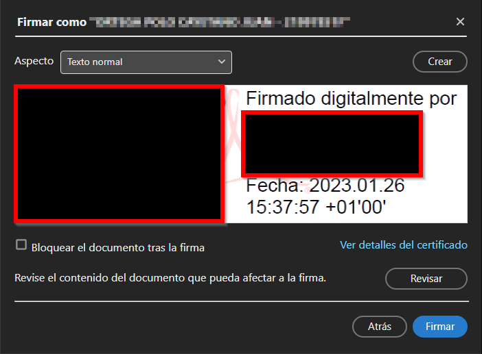 como quedaria la firma como quedaria la firma