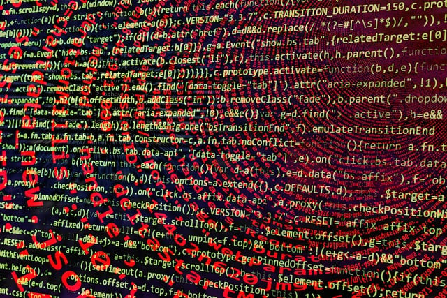 Ilustración sobre tecnología de programación informática