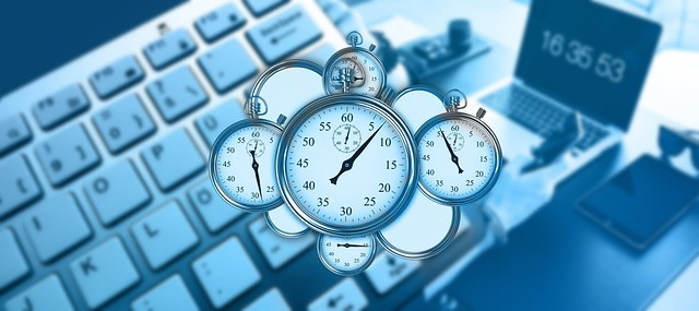 Imagen de tiempo, gestión del tiempo y cronógrafo